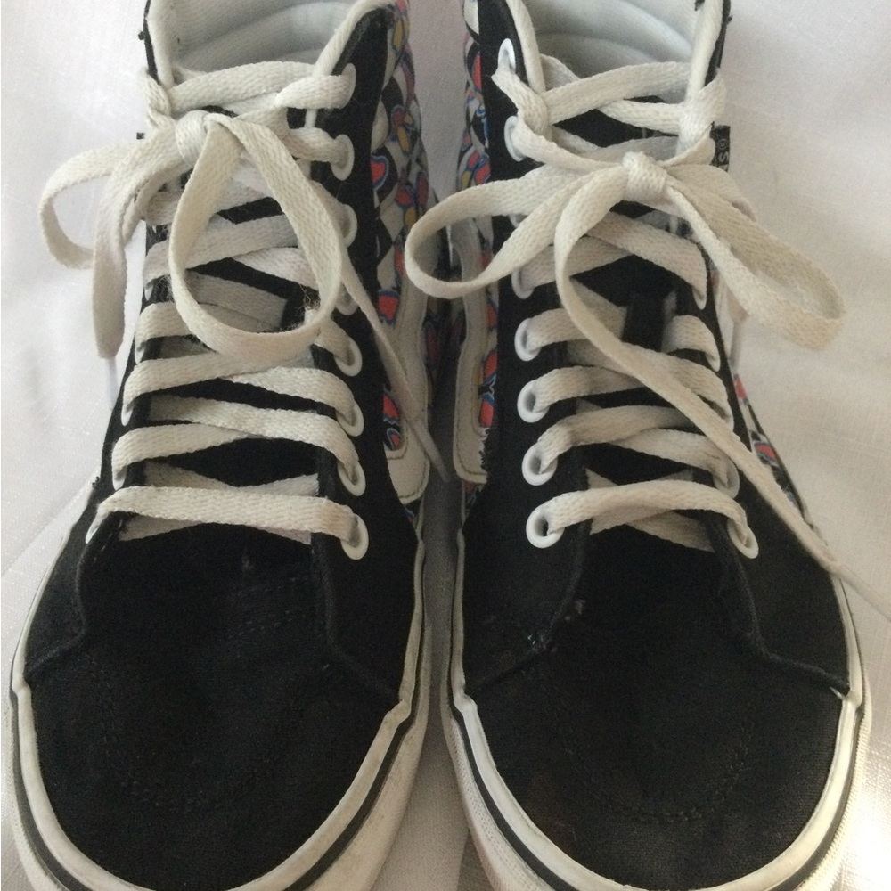 Vans Butterfly Checkerboard design. 6.5 size